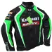 Kurtka motocyklowa Kawasaki Motobiker Racing Jacket - oddychająca siateczkowa kurtka motocyklowa z wyjmowaną podszewką i ochroną przed upadkiem [Motocross, kombinezon wyścigowy]