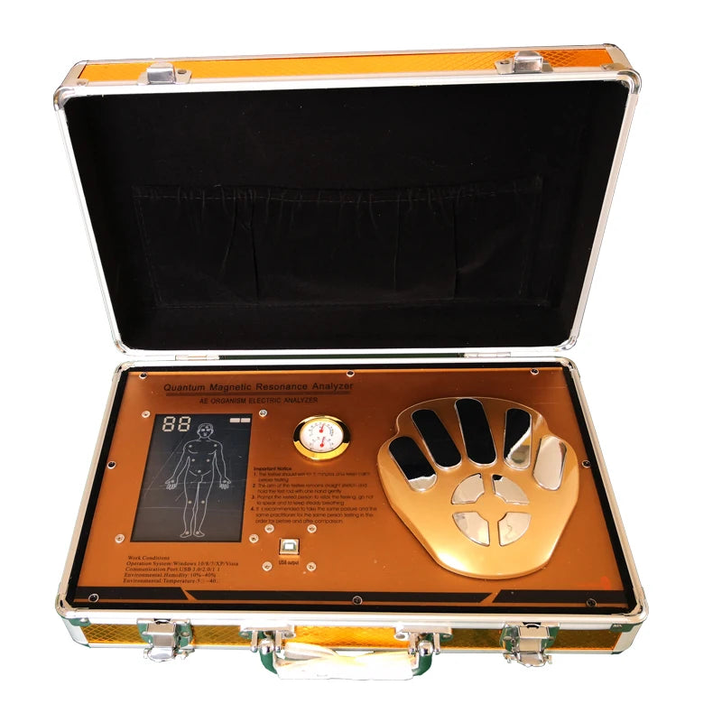 New Gold Touch Quantum Analysis Machine - 53 Reports Quantum Resonance Magnetic Analyzer for Health Assessment
