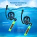 SMACO 0.5L Scuba Tank with Full Face Snorkel Mask - 6 Min Underwater Breathing at 30ft Depth [Scuba Tank, Snorkeling Gear]