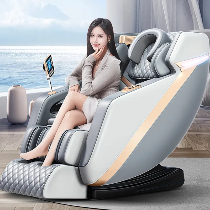 HFR-708 Intelligent Luxury Full-body Electric Massage Chair with Zero-gravity, Bluetooth Music, and Adjustable Intensity
