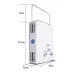 6L LPG Propane Gas Tankless Water Heater for Outdoor Camping, Instant Hot Water with Shower Head for Car, Truck, Tent