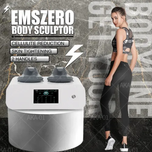 Portable EMSzero Electromagnetic Machine - 14 Tesla RF Muscle Stimulator for Body Slimming & Buttock Lifting