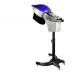 Professional Ozone Micro Mist Hair Steamer with Red Blue LED Lights for Salon Hair Treatment