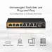 8-Port 2.5Gbps Multi-Gigabit Ethernet Switch with 10G SFP+ Port | Unmanaged Network Switch [2.5G, Ethernet, Switch]