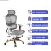 Ergonomic Office Chair with 4D Lumbar Support, Breathable Mesh, Adjustable Headrest & Footrest - Ideal for Gaming & Work