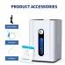 Suyzeko 150ml waterstofinhalatiemachine - Zuiver H2 moleculair therapie-apparaat voor thuiszorg, waterstofwatergenerator [waterstoftherapie, antioxidant, anti-veroudering]