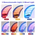 573 LED Beads Foldable LED Beauty Mask - Red, Blue, Yellow Light Therapy for Anti-Aging, Acne, Skin Rejuvenation [LED Mask, Photon Therapy, Skin Care Device]