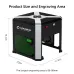 WAINLUX K6 Mini Laser Engraver - 3000mw Bluetooth Engraving Machine for Wood, Plastic, Leather & More | Compact & Powerful