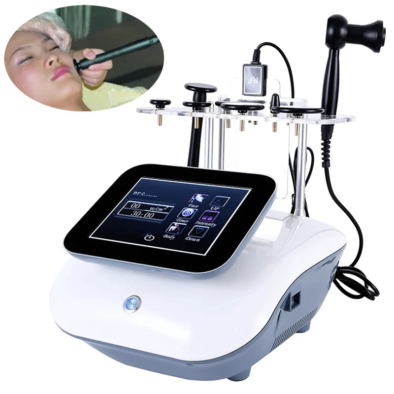 448KHZ RF Body Face Lifting Machine - Skin Tightening, Wrinkle Removal, Skin Rejuvenation & Whitening [Monopolar RF, Collagen Renewal]