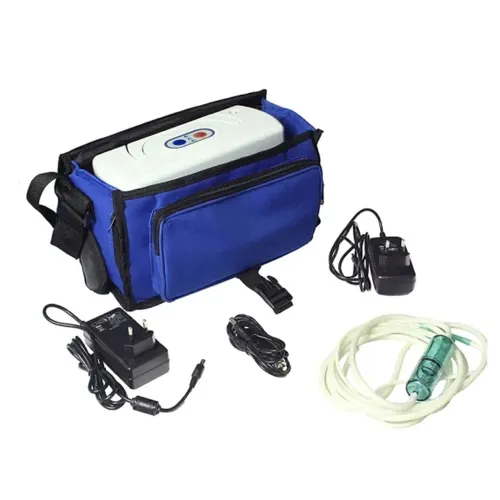110/220V 3L Mini Portable Oxygen Concentrator with Battery - Low Noise for Home, Travel & Car Use