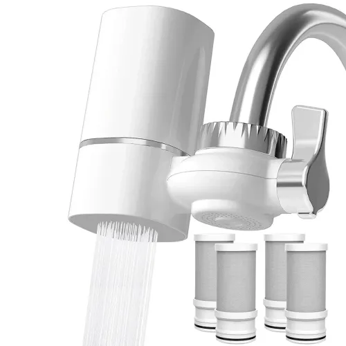 NSF-tanúsítvánnyal rendelkező csaptelep csapvízszűrő-tisztító rendszer - csökkenti az ólom-, klór- és a rossz ízt, 320 gallon kapacitás