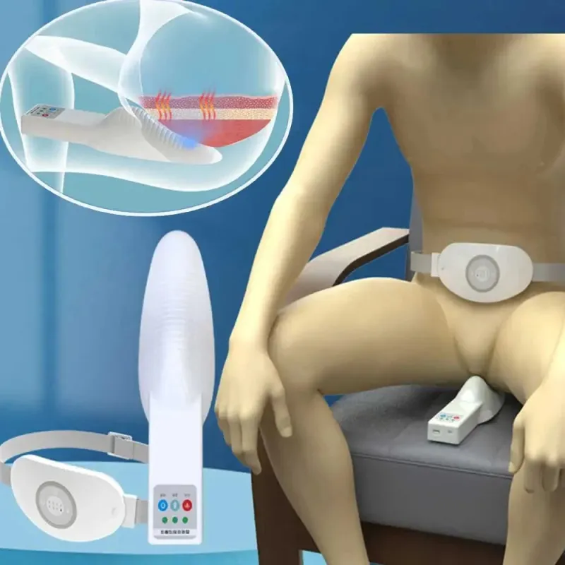Prostate Massage Treatment Device with Infrared Heat Therapy for Physiotherapy & Prostate Calcification Relief