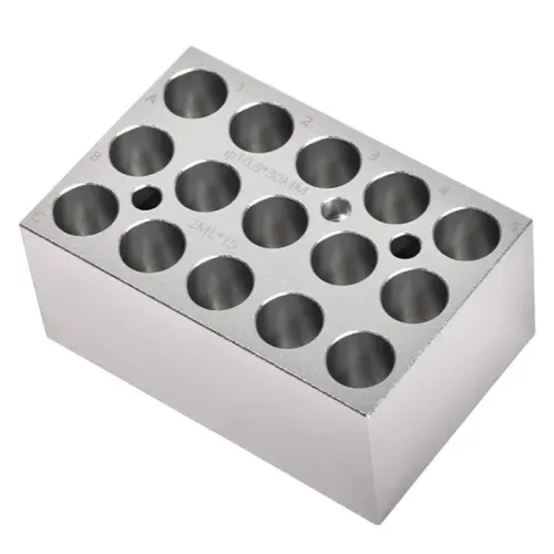 1PC Module Block for Mini Dry Bath Incubator - Compatible with MDB100, MDB100C, DB100, DB100C [Lab Heating Module, Metal Bath Incubator]