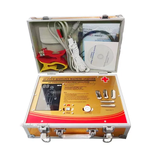 15th Gen Quantum Magnetic Resonance Body Analyzer - 3 Detection Methods, 103 Reports, Multi-Language Support