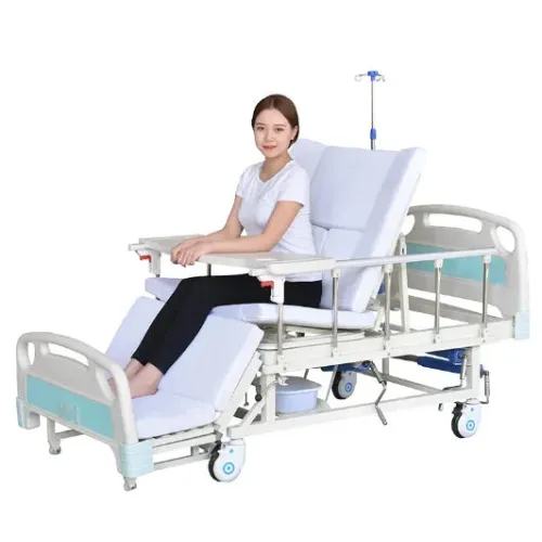 Multifunctional Hospital Bed - Adjustable Nursing Bed for Home & Clinic Use [Medical Bed, Nursing Bed]