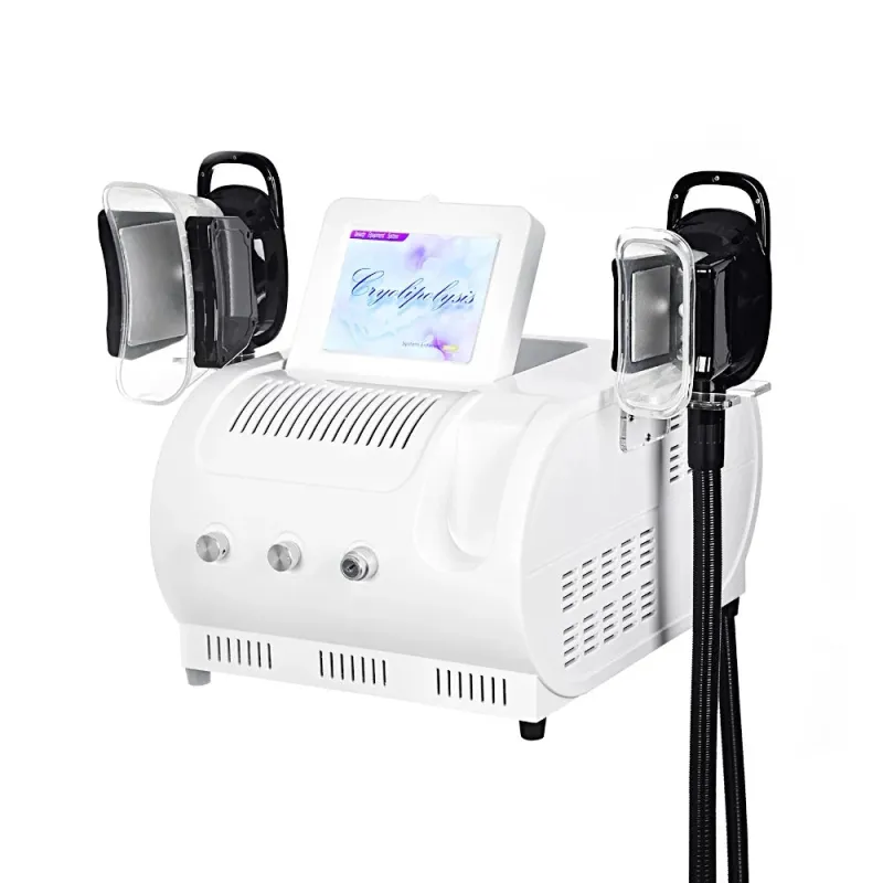 2 Handles Freezefats System Cryolipolysis Machine - Non-Invasive Fat Reduction, Body Slimming, Skin Tightening & Anti-Aging [Cryolipolysis, Fat Reduction, Body Slimming]