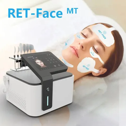 Portable RET Face Wrinkles Removal RF Facial Electrical Stimulation Skin Tightening Anti-Aging Machine