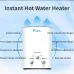 6L LPG Propane Gas Tankless Water Heater for Outdoor Camping, Instant Hot Water with Shower Head for Car, Truck, Tent