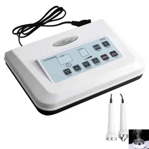 Ultrasonic Face Massager & Skin Tightening Device - Anti-Aging, Pain Therapy, 2-in-1 Beauty Machine [Ultrasonic, Skin Care]
