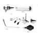 Multifunctional Diagnostic Check Tool Kit - Otoscope, Ophthalmoscope, Rhinoscope, Laryngoscope Set for Medical Diagnosis [Stainless Steel, Battery-Powered]