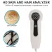 7-Inch Skin Analyzer with 50X/200X Magnification, 500W HD Skin Scanner for Hair Follicle, Oil, Moisture, Pigment, and Scalp Analysis
