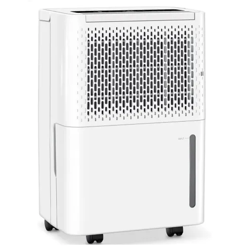 Smart Home WiFi 10/12L Mini UVC Air Purifier & Dehumidifier - Compact, Mobile, Energy-Efficient