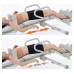 Adjustable Stretcher for Height Increase - Home Fitness Equipment for Cervical & Lumbar Vertebrae Traction [Steel Frame, ABS, High-Quality Leather]