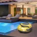 Cordless Robotic Pool Cleaner - Automatic Swimming Pool Vacuum with Dual-Drive Motors, Self-Parking, 100 Mins Runtime, Lightweight Design [Pool Cleaner, Robotic Vacuum]