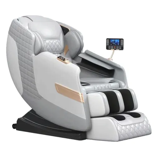 Home 4D Heating Massage Chair with Zero Gravity, Full Body Air Bag, Bluetooth, and Multifunctional Office Sofa