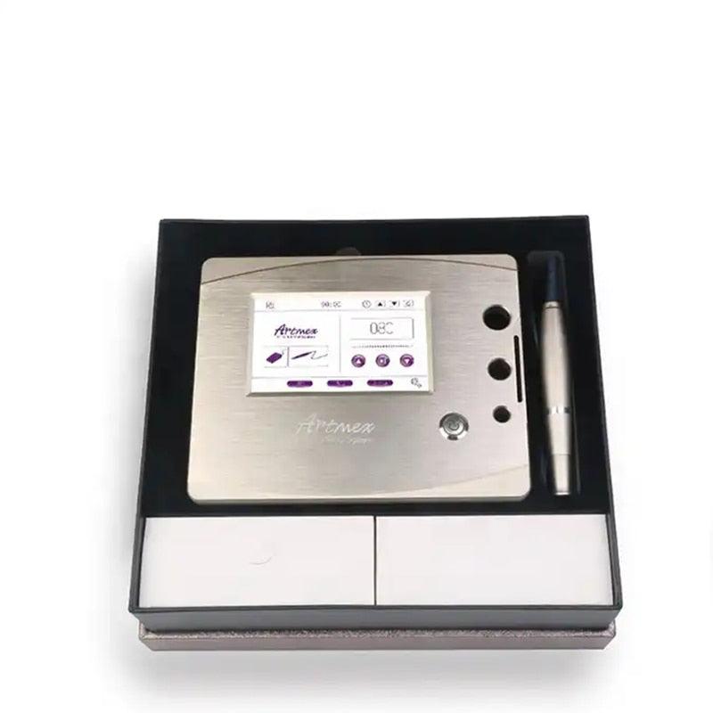 Artmex V7 digitális tetováló gépkészlet – érintőképernyős forgó toll szemöldök-, ajak- és tartós sminkhez (PMU és MTS)