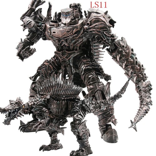 Transformation Toys Scorn Grimlock AOYI BMB LS11 37cm Dinobots Ancient Behemoth Dinosaur G1 Anime Model Gift