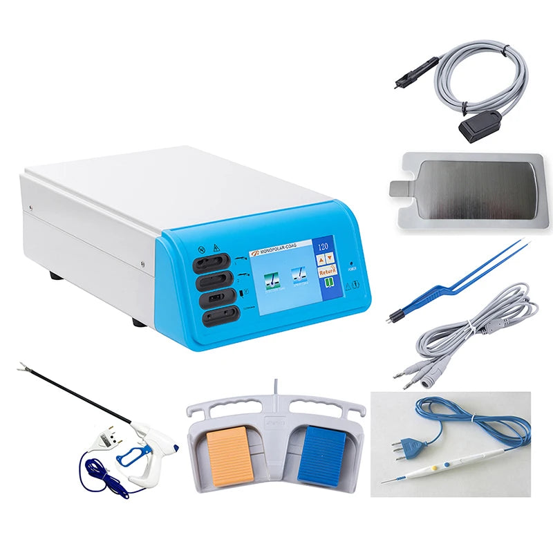 MSLEK72 Electrosurgical Blood Vessel Sealing Machine - Bipolar & Monopolar Generator for Safe Surgery
