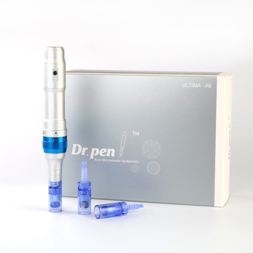 Ultima Derma Pen A6 - Wireless & Wired Electric Micro Needle Therapy for Skin Rejuvenation [Dr.Pen A6, Micro Rolling Derma Stamp]