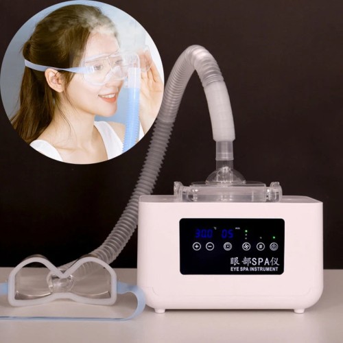 Ultrasone oogvernevelaar voor SPA-oogverzorging - Verlicht vermoeidheid en droge ogen met een verwarmend/koud kompres en een begassingsspray