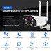 Vstarcam CS550 3MP Outdoor WIFI Bullet Camera - AI Human Detection, Full Color Night Vision, Waterproof & Vandal-proof Security Cam