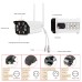 Vstarcam CS550 3MP Outdoor WIFI Bullet Camera - AI Human Detection, Full Color Night Vision, Waterproof & Vandal-proof Security Cam