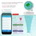 6-in-1 Water Quality Tester with Bluetooth & Mobile App - PH, EC, TDS, ORP, Temperature, Chlorine Detector