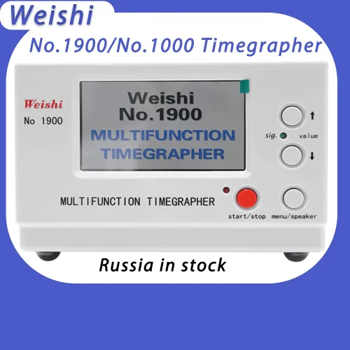 WeiShi No.1900/No.1000 Timegrapher - Precision Mechanical Watch Tester for Watchmakers & Repairers [Mechanical Watch Tester, Timegrapher Tool]
