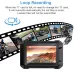 WiFi Motorcycle DVR Dash Cam 1080P+1080P Full HD Front Rear View Waterproof Motorcycle Camera with GPS Logger