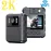 2K WiFi Hotspot Body Camera with IR Night Vision, Waterproof Wearable DVR for Law Enforcement, Bike & Motorcycle