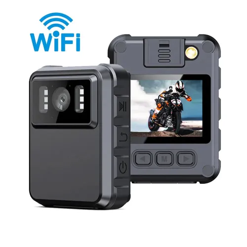 Wifi Hotspot HD 1080P Mini Sports Camera with Night Vision, 130° Wide-Angle Lens, 8H Battery Life, IP65 Waterproof [Sports Camera, Night Vision, Bodycam]