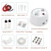 3 in 1 Diamond Microdermabrasion Machine with Water Spray & Vacuum Suction for Facial Peeling, Wrinkle Removal, and Skin Rejuvenation [Diamond Microdermabrasion, Facial Peeling, Skin Rejuvenation]