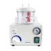 Portable Quiet Suction Unit - Medical Emergency Aspirator Machine for Phlegm Removal [High Negative Pressure, Low Noise, 1000mL Capacity]