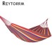 Canvas Portable Outdoor Camping Hammock - Assorted Colors, Lightweight & Durable for Camping, Hiking, Backyard