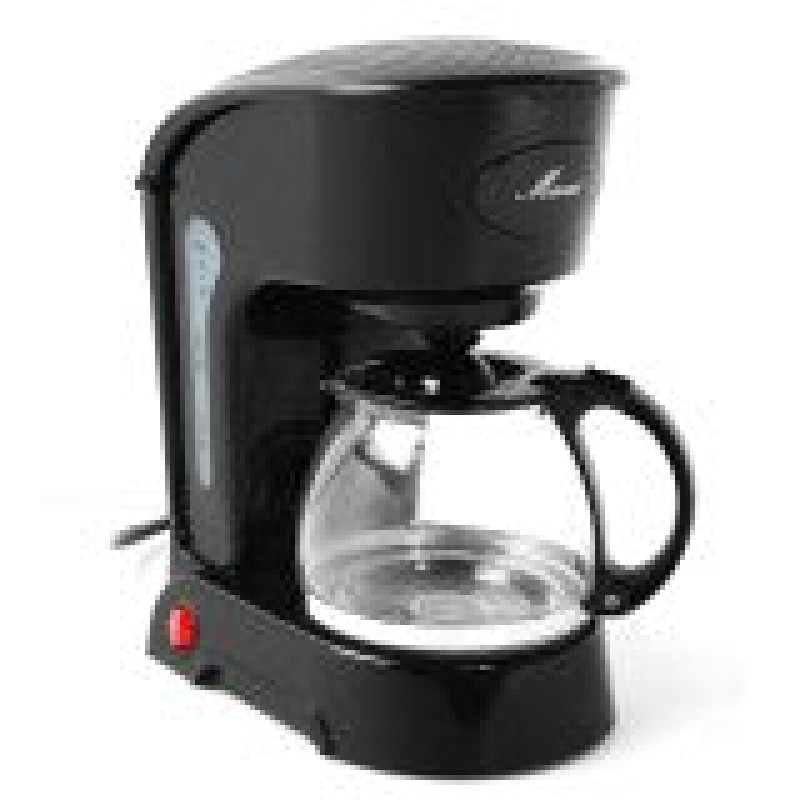 Automatic Espresso Electric Coffee Maker, 800W Drip Coffee Machine with Water Window, High-Quality Cafe American Coffee Brewer