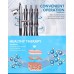 Portable Skin Water Oxygen Spray Machine with 9 Tips & 3 Wands - Diamond Dermabrasion for Acne, Scars, and Moisturizing Facial Care