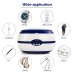 Professional Ultrasonic Sterilizer for Manicure Tools, Jewelry, Watches, Rings & Glasses - 600ml Capacity, 40000Hz Frequency