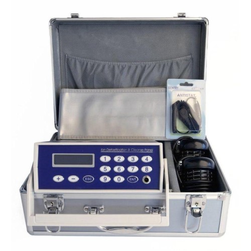 Ionic Detox Foot Spa Machine with Bamboo Charcoal Waistband - Pain Relief & Body Cleansing [Detox, Foot Spa, Pain Relief]