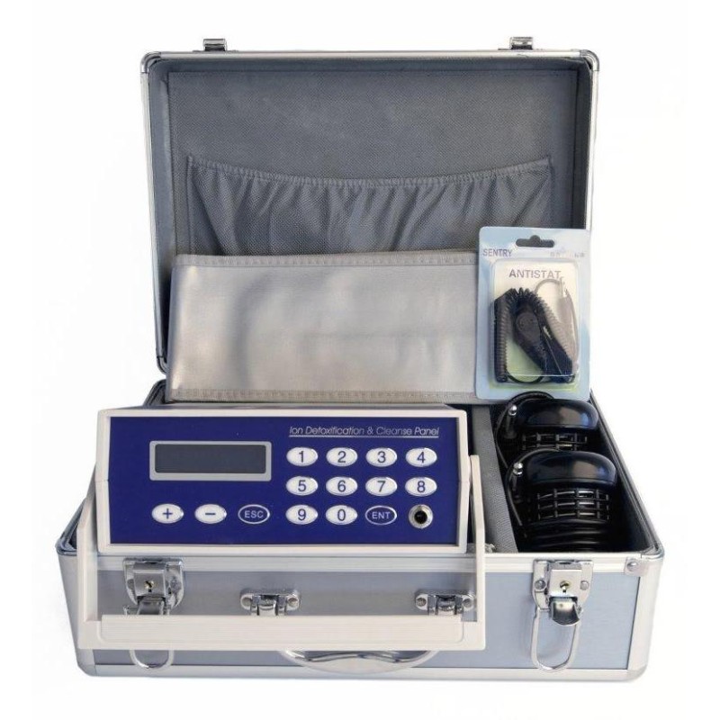 Ionic Detox Foot Spa Machine with Bamboo Charcoal Waistband - Pain Relief & Body Cleansing [Detox, Foot Spa, Pain Relief]