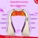 Body Massager Shawl with 4D Kneading & Red-Light Therapy - Portable Chinese Massage Device for Women Beauty Care
